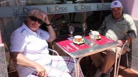 Las imágenes de las humildes vacaciones de Mujica