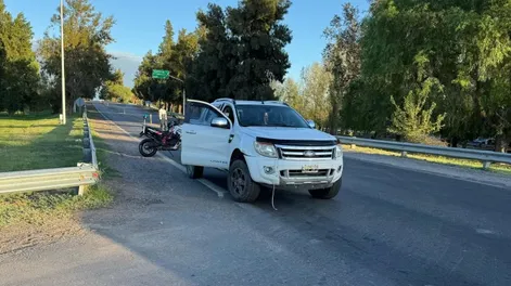 Un peatón intentó cruzar la ruta, fue embestido por una camioneta y sufrió graves heridas