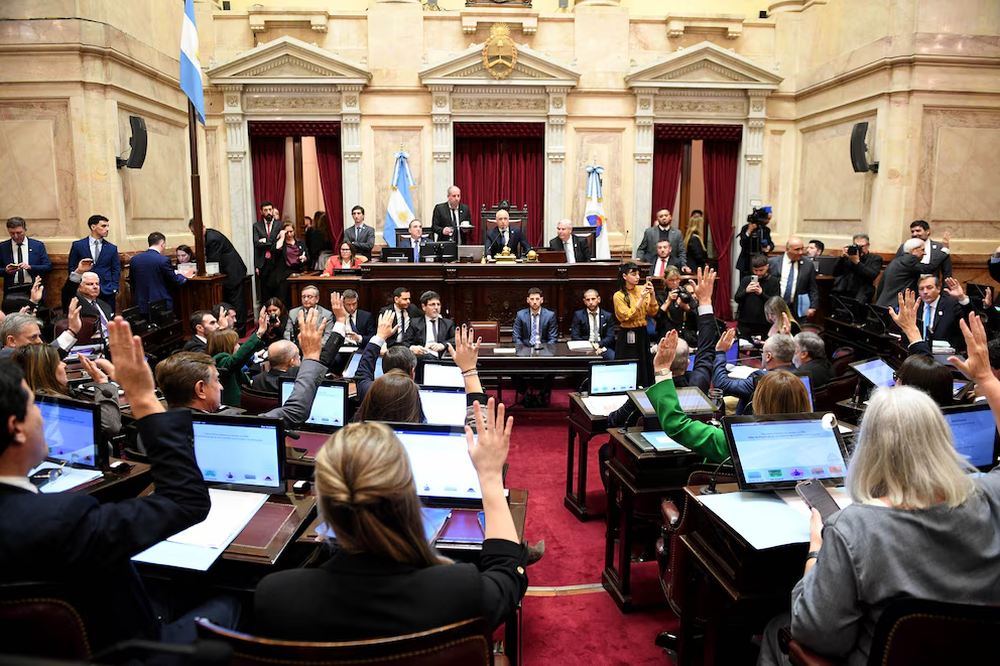 Tras la media sanción, el proyecto será girado hacia Diputados (Comunicación Institucional Senado).