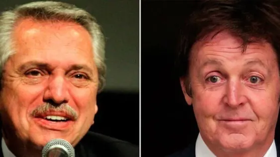 Paul McCartney le mandó una carta a Alberto Fernández: el curioso motivo