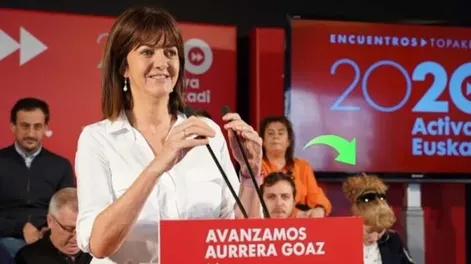 ¿Está Alf en un encuentro del Partido Socialista Vasco en España?