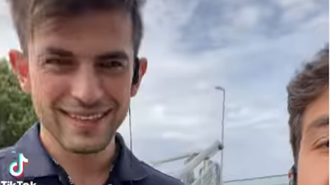 Mauri Nozica le enseñó a hablar en “sanjuanino” a un amigo árabe