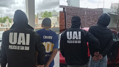 cumplian condena por robo, no volvieron al penal tras las salidas transitorias y cayeron en rawson y pocito