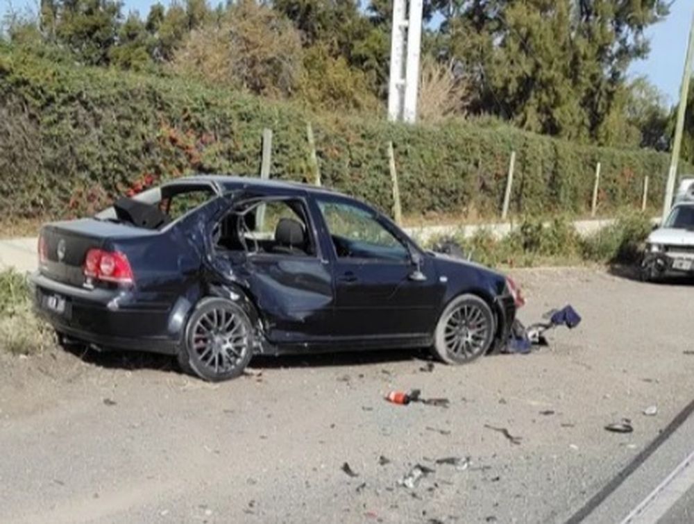 Murió el policía que había chocado con dos vehículos en Caucete
