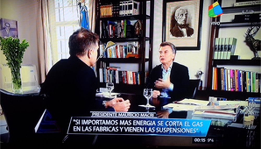 Macri respaldó a Aranguren: “Estamos matando al mensajero”