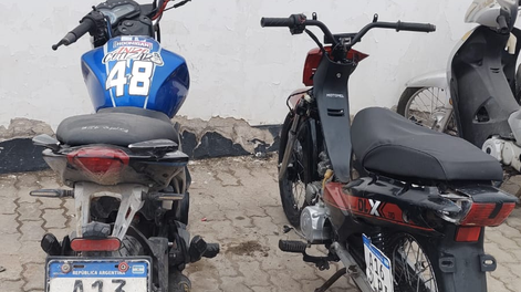 Allanamientos por picadas ilegales en Caucete con secuestro de motos y hallazgo de droga.