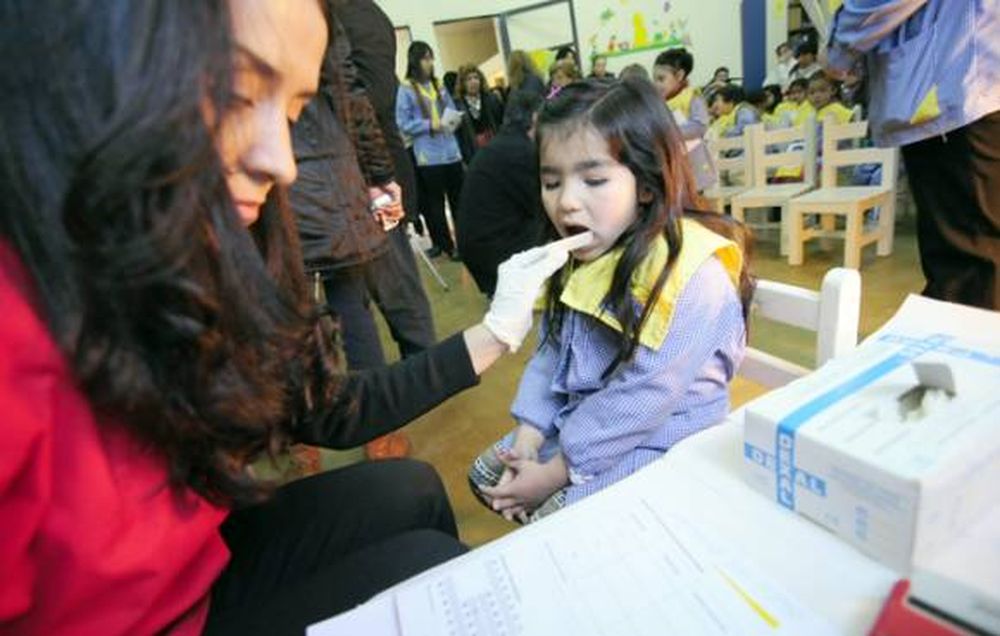 Control sanitario para los más chicos