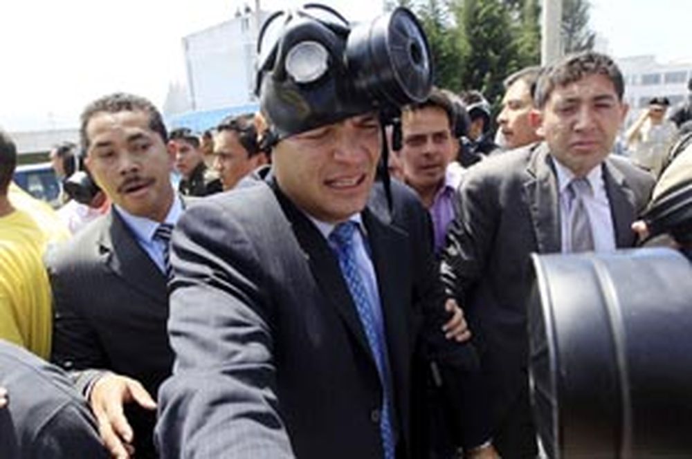 Amenaza de golpe en Ecuador