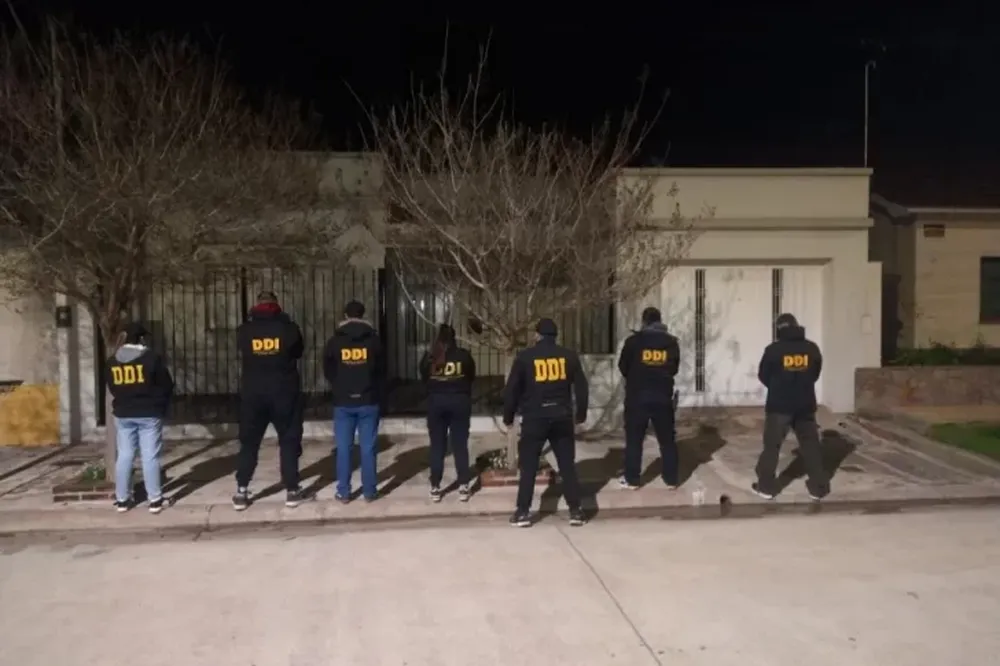 Operativos simultáneos en la Argentina y otros países.