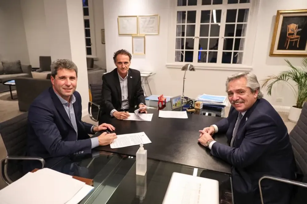 El Presidente puso como ejemplo a San Juan por el nivel de reactivación económica