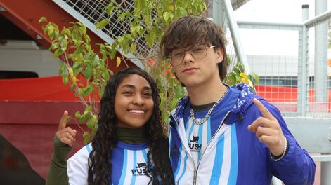 A Suecia. Los luchadores sanjuaninos Kiara Ozán y Lisandro Funes competirán en Suecia.