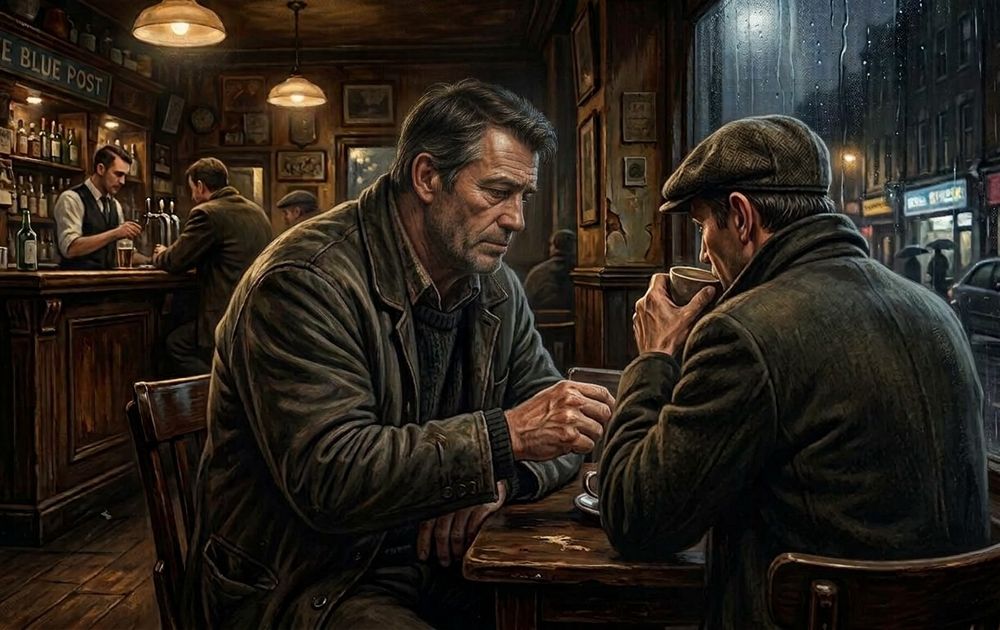 Convocatoria - Alberto Lovos - Un extraño encuentro (imagen ilustrativa generada con IA)
