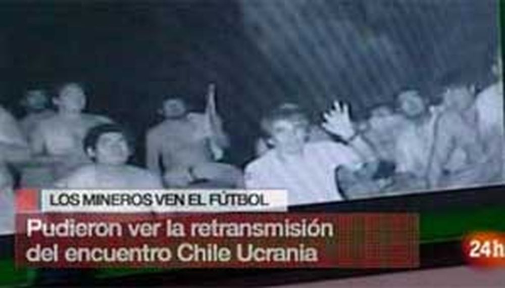 Los mineros vieron TV