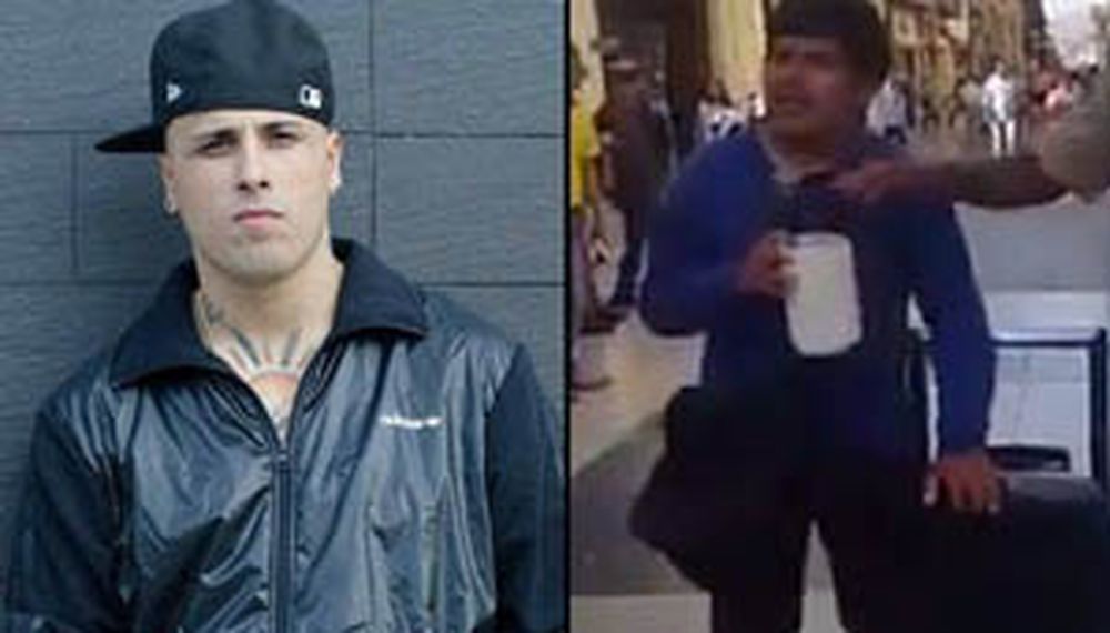 Nicky Jam se emocionó con un hombre ciego que lo imita a la perfección