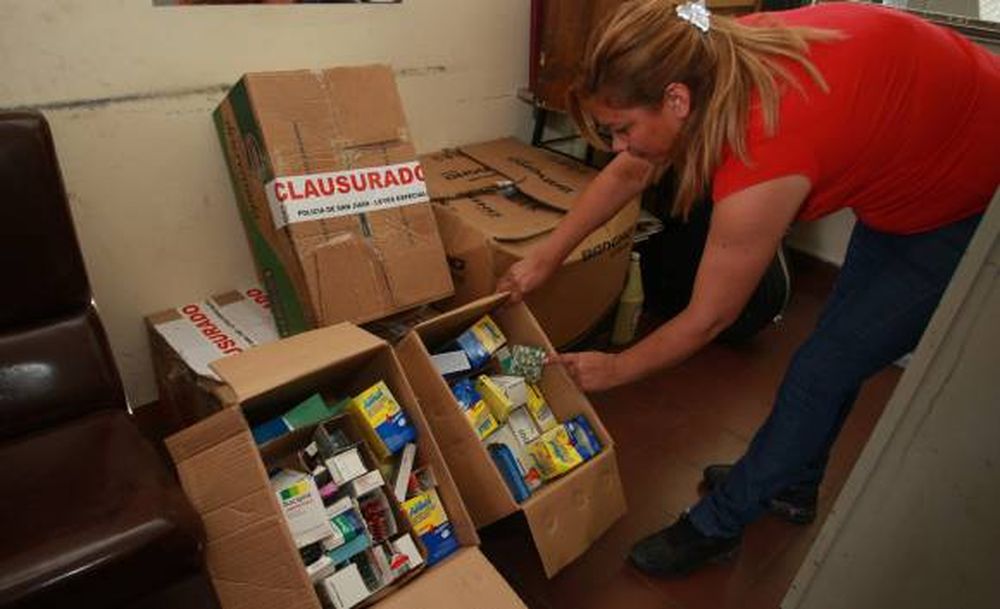 Vendían medicamentos  en forma clandestina