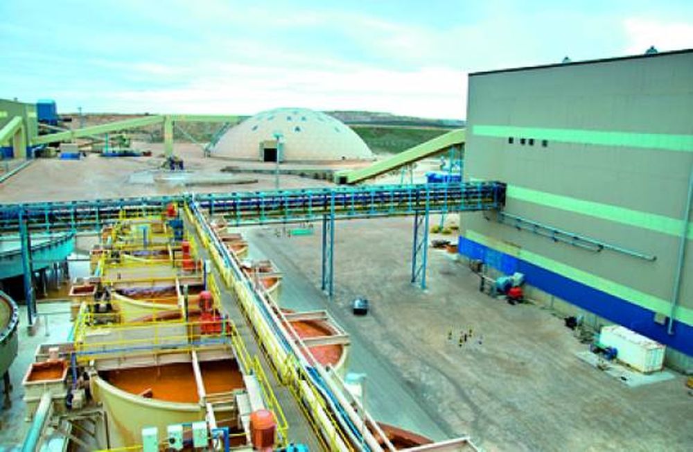 La mina que se abastece de agua subterránea