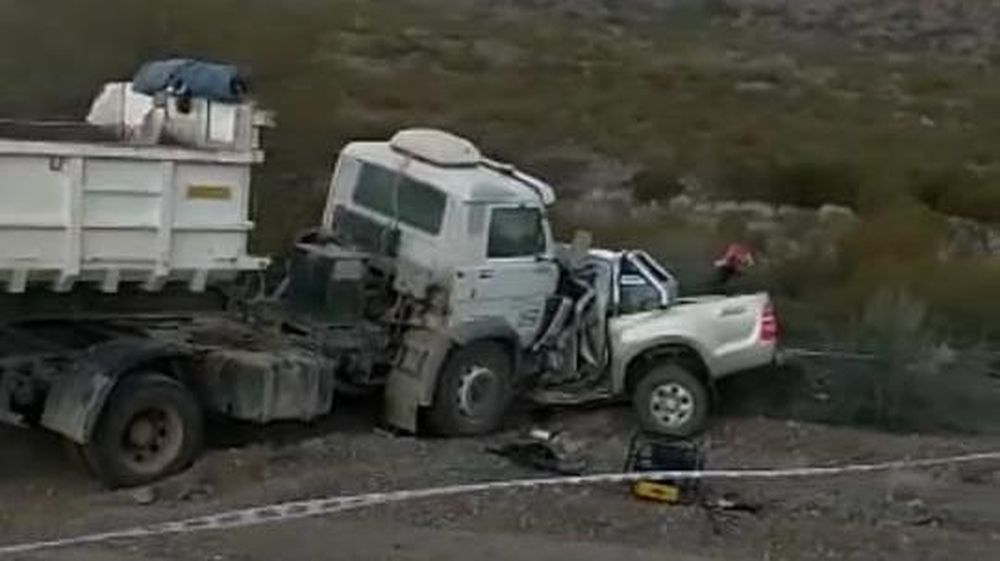 Dos personas murieron en el accidente frontal del Villicum