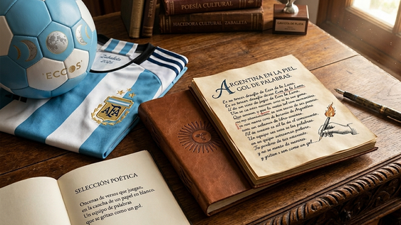 Mundial de Fútbol 2026 y literatura se unen en una nueva convocatoria federal.&nbsp;