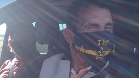 Tevez quiso ingresar a Tandil para jugar al golf pero fue rechazado en un retén