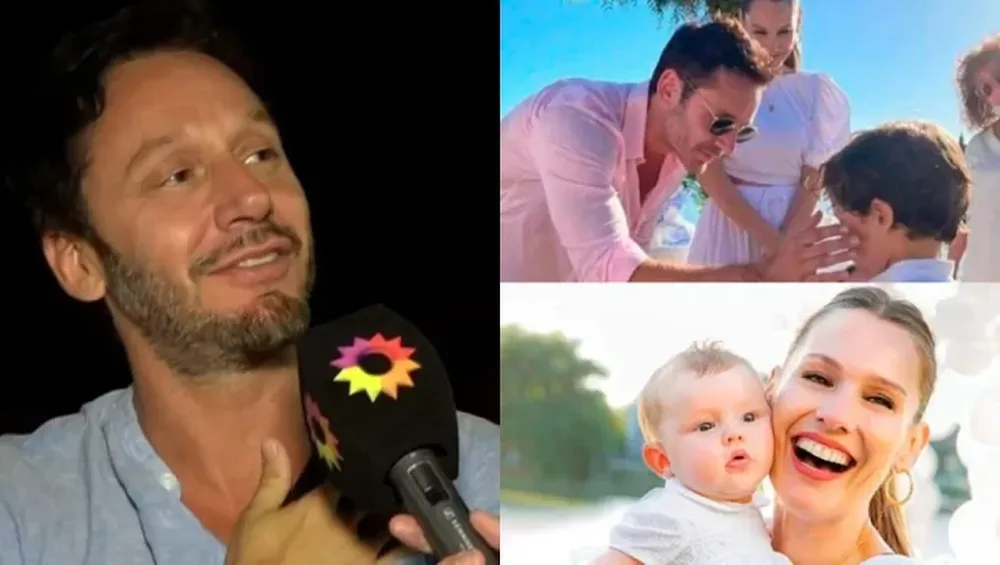 Benjamín Vicuña explicó por qué estuvo en el bautismo de Ana, la hija de Pampita