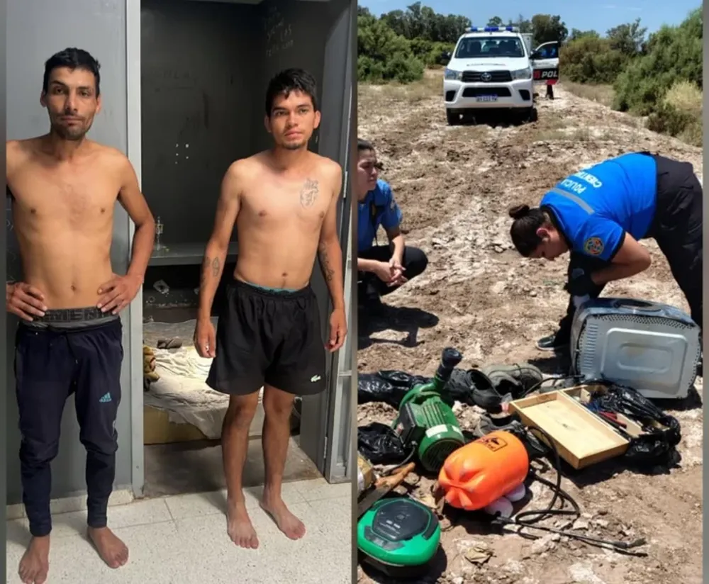 Desvalijaron una casa de fin de semana y se llevaron hasta el manojo de llaves: terminaron detenidos