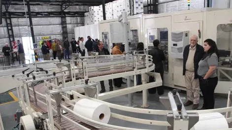 INVIRTIERON en una máquina de conversión que permitirá suplir el mercado local.