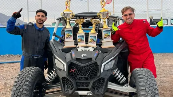 Leandro López, el mejor en la Travesía de Albardón