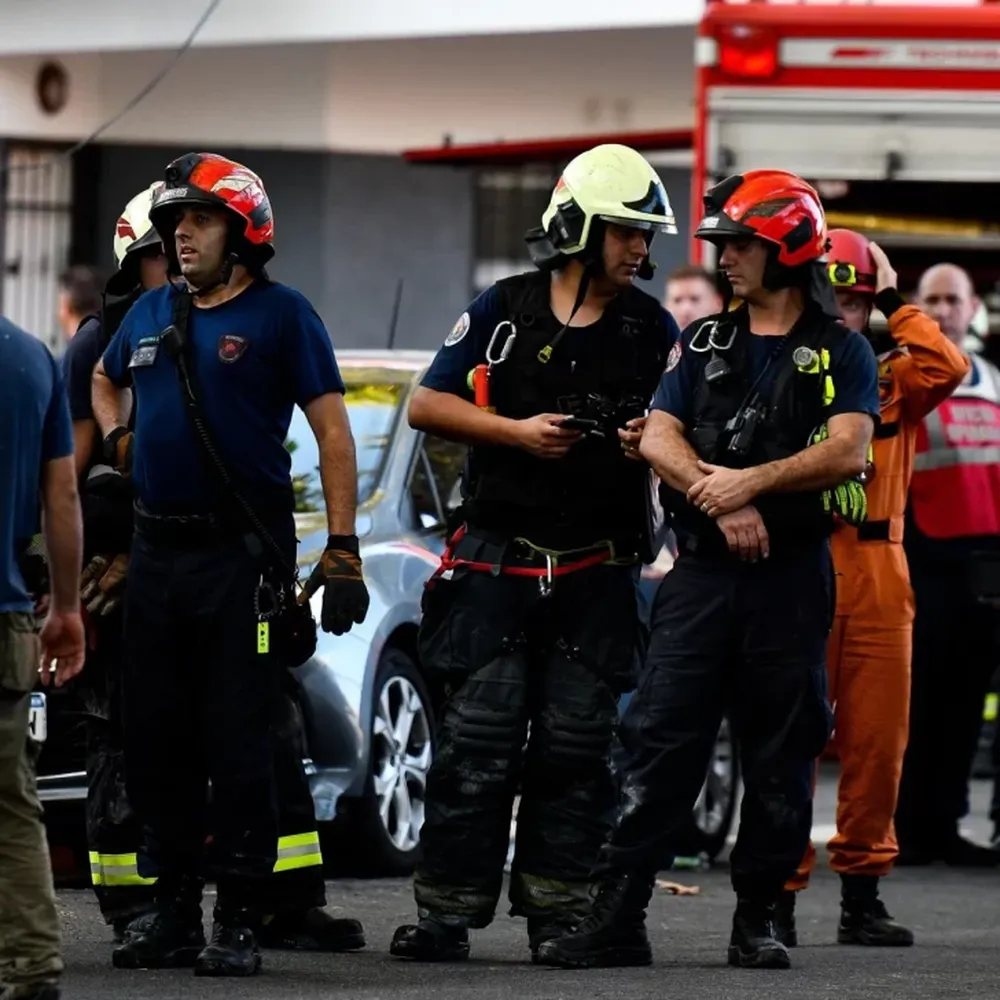 Derrumbe mortal en una obra de un barrio porteño