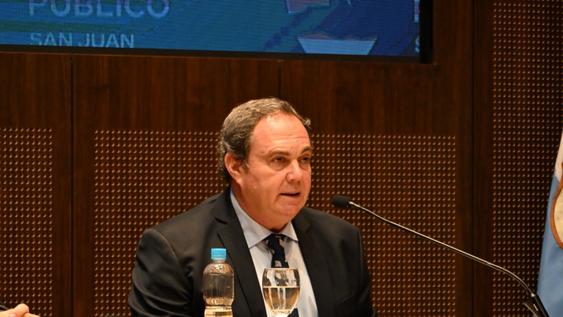 El fiscal General, Guillermo Baigorrí.-