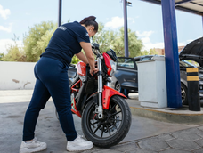 la verificacion vehicular permitio detectar una moto con pedido de secuestro vigente en san juan