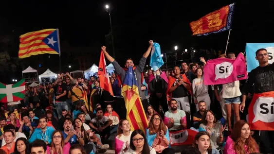 El presidente catalán dio por ganado el referéndum