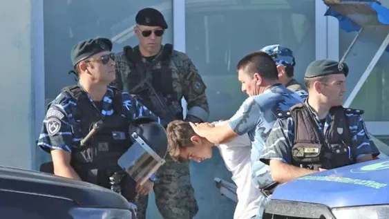 Trasladaron a los rugbiers a una alcaldía en La Plata