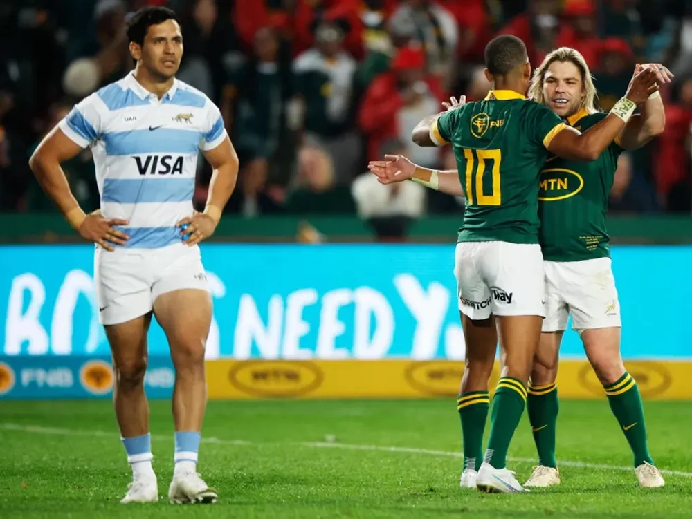 Los Pumas perdieron ajustadamente frente a Sudáfrica en Johannesburgo