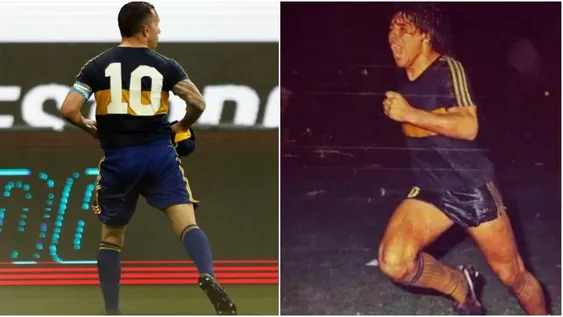La historia secreta de la camiseta que usó Carlos Tevez en homenaje al Diez