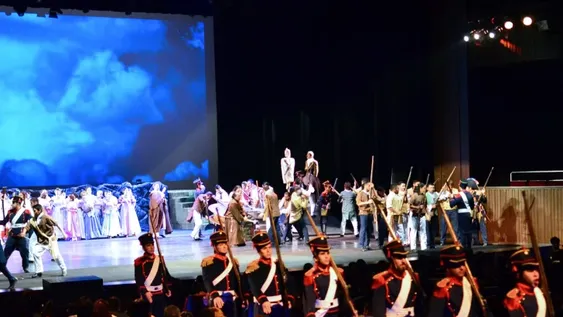 El show de la Fiesta Nacional del Sol en  el Teatro del Bicentenario fue interactivo