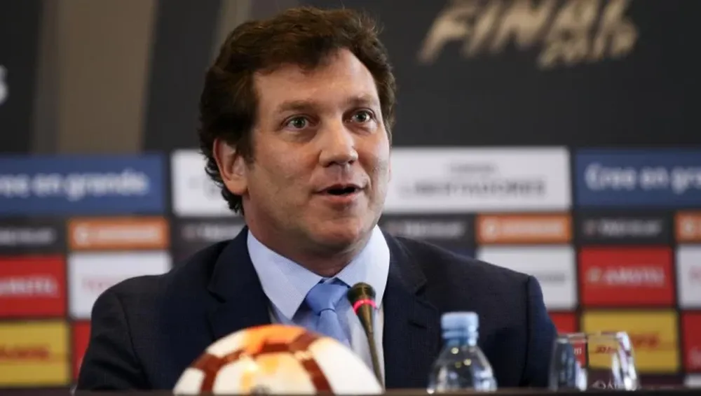 El presidente de la Conmebol: “El fútbol lo ganan los jugadores en la cancha”
