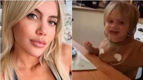 Insólito: Wanda Nara filmó el momento en el que el hijo de Zaira la echó de su casa