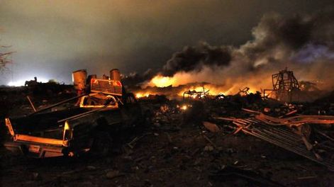 Explosión mortal en Texas