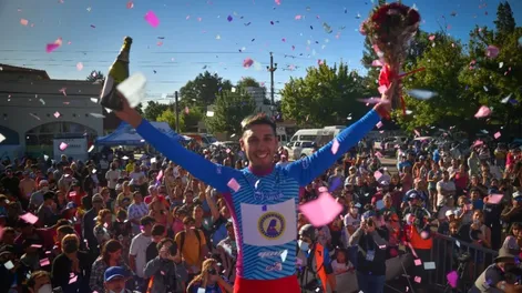 A Tivani le alcanzó con llegar en el grupo mayoritario para gritar campeón en San Luis