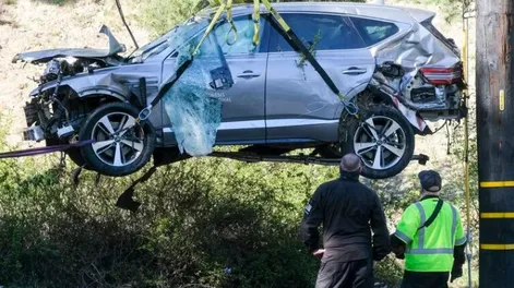Tiger Woods se encuentra “estable, pero con heridas graves en las piernas” después del accidente