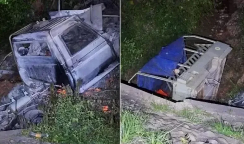 Quemaron vivos a cinco militares bolivianos dentro de su auto en la frontera con Argentina