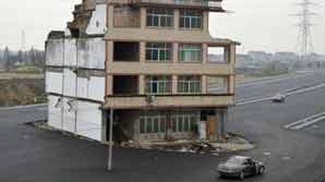 En medio de la autopista