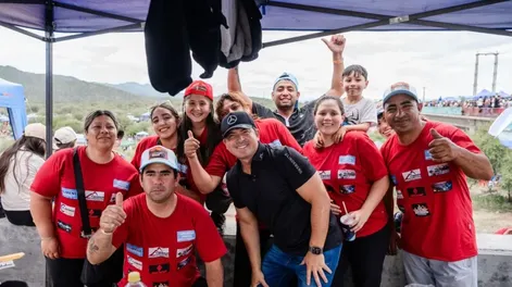 En un Valle Fértil a pleno, Orrego presenció la jornada del Safari tras la Sierras
