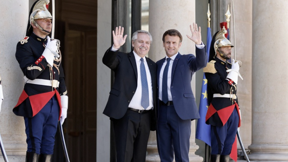 Macron: “Fernández es un actor importante en el tormentoso escenario internacional”