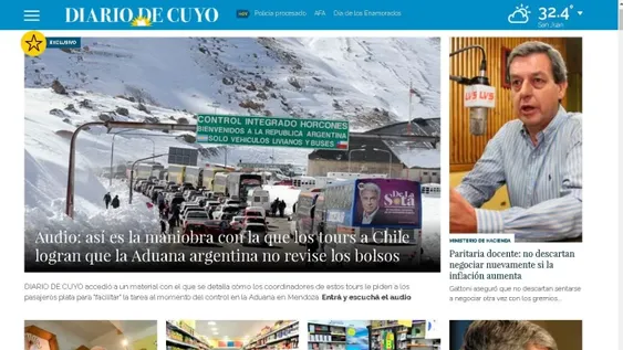 En Mendoza investigarán el audio del pago de “coima” en Aduana