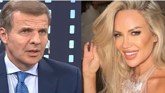 Luciana Salazar y Martín Redrado estuvieron cara a cara en Tribunales.