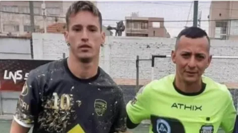 Buscan el arma con la que el futbolista que le pateó la cabeza a un árbitro se quitó la vida
