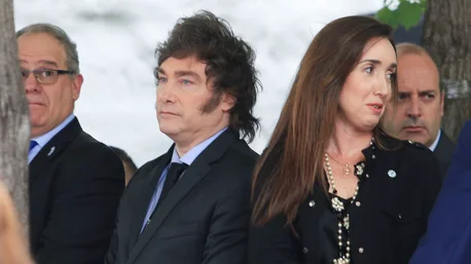 Milei y Villarruel  viajaron a Europa en distintas visitas oficiales: quién quedó a cargo de la Presidencia