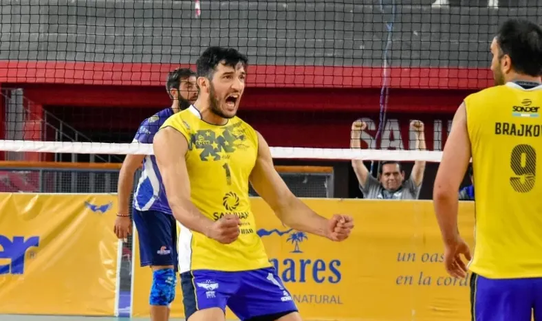 Maxi Gauna, otro jugador de UPCN que emigra al vóley francés