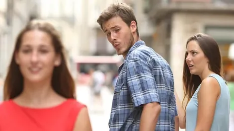 El inesperado final para el famoso meme del “novio distraído”